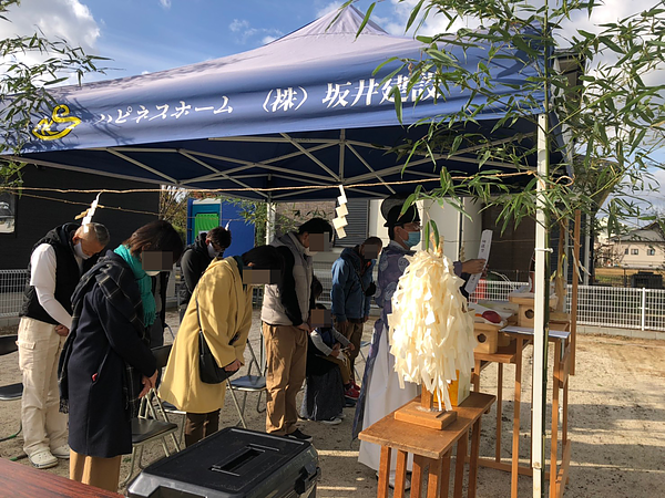 佐賀市注文住宅H様邸：地鎮祭の画像