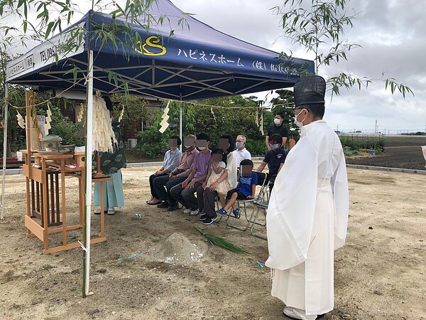 杵島郡Y様邸「木の家」　地鎮祭の画像