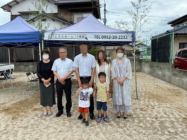 佐賀市M様・T様邸　地鎮祭の画像