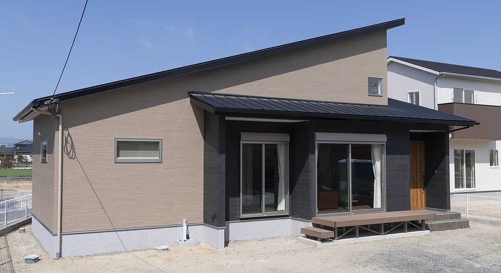 ＜西与賀町注文住宅：Ｎ様邸＞約３３坪の豊かな平屋の暮らしのイメージ