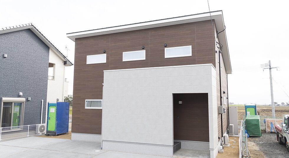 ＜佐賀市注文住宅：T様邸：エコママ＞おしゃれで機能的なＬ字型ＬＤＫの家のイメージ