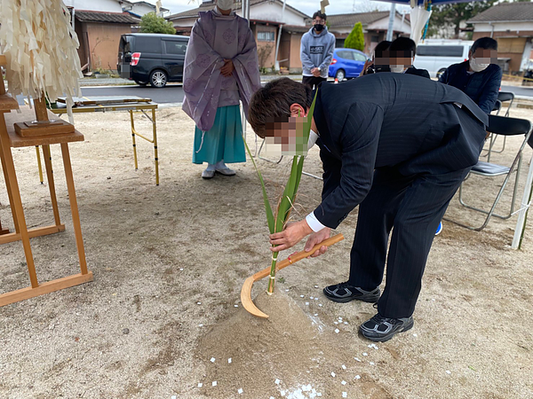 佐賀市D様邸⌂地鎮祭の画像