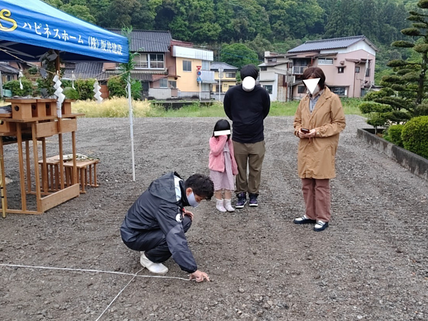 T様⌂地鎮祭の画像