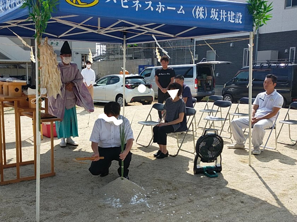 M様地鎮祭（余談：甲子園で感じたこと）の画像