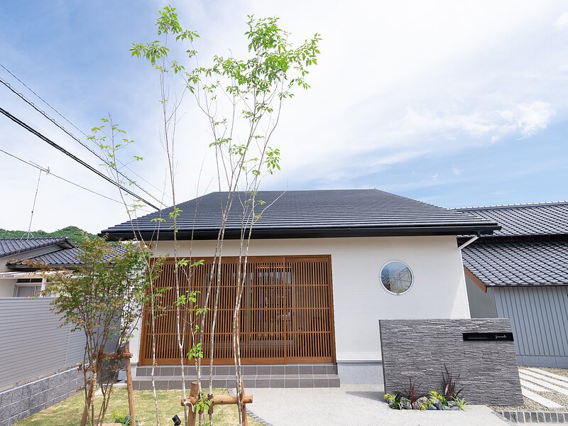＜佐賀市注文住宅：Y様邸：木の香＞和モダン風のアイディア満載平屋
