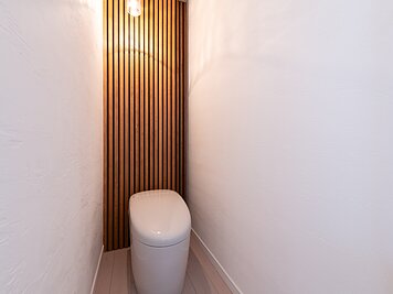 トイレタンク手洗部に芳香洗浄剤や 薬品、石けんなどを置かないのイメージ