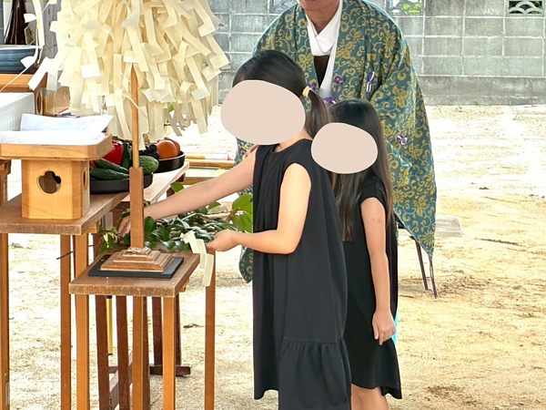 地鎮祭⌂もうすぐ着工です！の画像