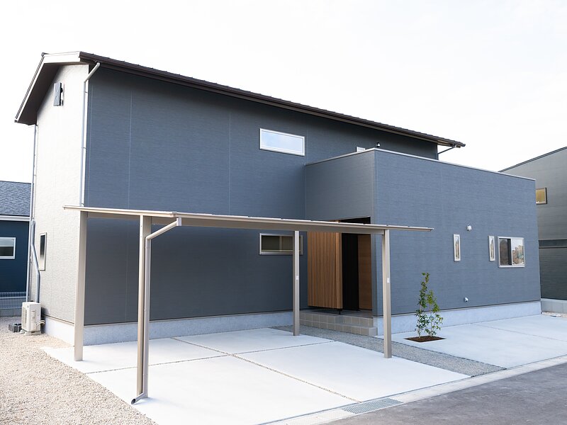 ＜佐賀市注文住宅：木の香：N様＞自然と整う間取りで家事がラクになる家