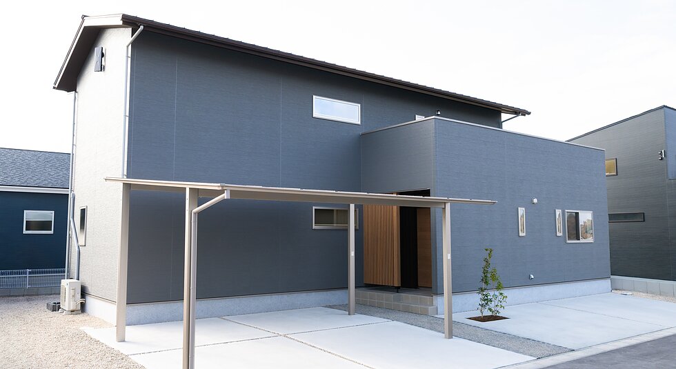 ＜佐賀市注文住宅：木の香：N様＞自然と整う間取りで家事がラクになる家のイメージ